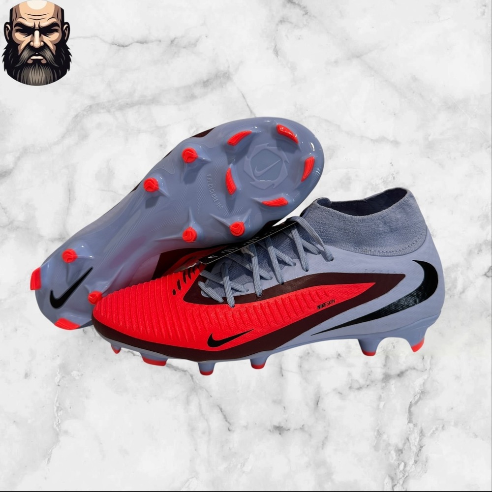 Nike Phantom 6 High Academy Multi-Ground Soccer Cleats HQ2278-400 Men's Size 6.5